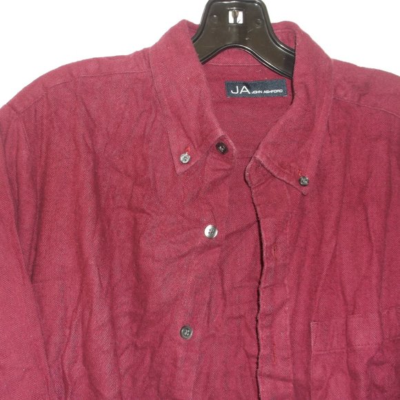 Must Bundle - John Ashford Flannel Button Down Shirt - M - Picture 7 of 13